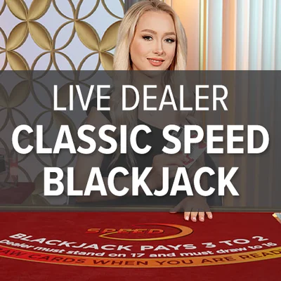 Live Dealer Classic Speed Blackjack
