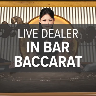 Live Dealer In Bar Baccarat C