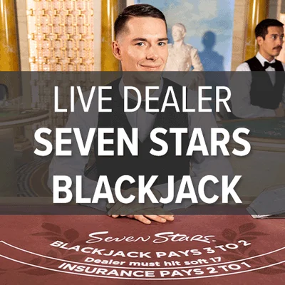 Live Dealer Seven Stars Live Blackjack