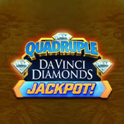 Quadruple Da Vinci Diamonds Jackpot