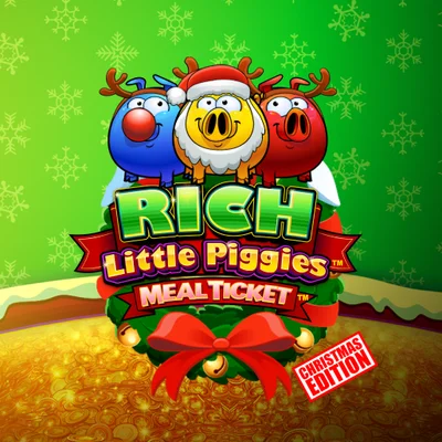 Rich Little Piggies Meal Ticket - Christmas Edition